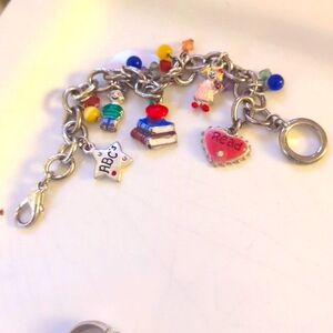Vintage AJMC charm bracelet